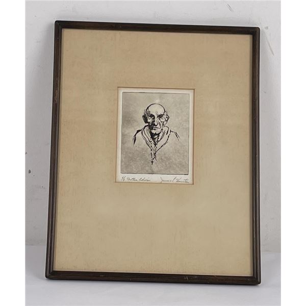 James Houston Brother Edwin Engraving Eskimo Inuit