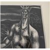 Image 4 : WPA Native American Indian Linocut Woodblock Print