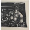 Image 5 : WPA Native American Indian Linocut Woodblock Print