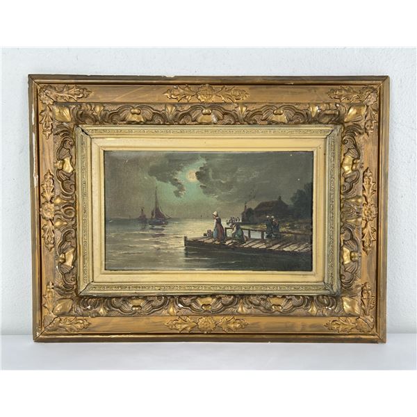 Arnold Willem Kort Oil on Canvas Painting