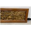 Image 3 : Chinese Wood Carved Panel