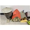 Image 2 : Lot of G Scale Train Houses and Accessories