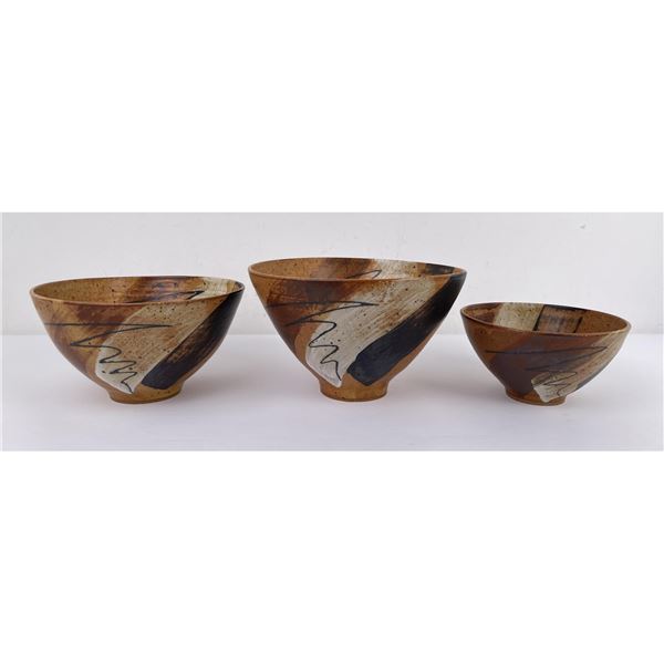 Montana Studio Pottery Nesting Bowls