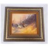 Tom Sander Montana Oil on Board Painting