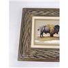 Image 2 : Elmer Sprunger Montana Buffalo Oil on Canvas