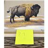 Image 6 : Elmer Sprunger Montana Buffalo Oil on Canvas