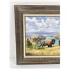 Image 2 : Elmer Sprunger Montana Buffalo Oil on Canvas