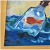 Image 4 : Jose Trujillo 'Fish in a Bottle' Painting