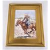 Image 1 : Jay Jung Roping Cowhand Painting