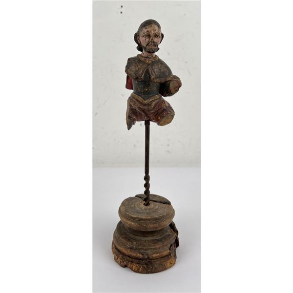 Spanish Colonial Wood Santos Figure