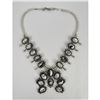 Image 2 : Sterling White Buffalo Turquoise Squash Blossom