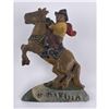 Image 1 : 1950s Bucking Bronc Cowboy License Plate Topper