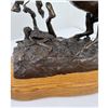 Image 5 : Bob Scriver 'Counting Coup' Bronze Montana