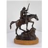 Image 4 : Bob Scriver 'Wind River Scout' Bronze Montana