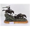 Image 12 : Bob Scriver 'Race to the Rendevous' Bronze Montana