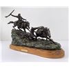 Image 2 : Bob Scriver 'Race to the Rendevous' Bronze Montana
