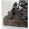Image 2 : Bob Scriver 'Too Late for the Hawken' Bronze MT