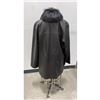 Image 2 : Calfskin Leather Jacket with Fox Trim