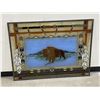 Image 1 : Montana Custom Made Buffalo Stained Glass Window