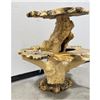 Image 14 : Custom Made Burl Root Multi Tiered Table