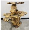 Image 1 : Custom Made Burl Root Multi Tiered Table