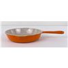 Vintage Le Creuset Orange Frying Pan 16