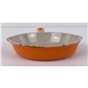 Image 2 : Vintage Le Creuset Orange Frying Pan 16