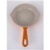 Image 5 : Vintage Le Creuset Orange Frying Pan 16