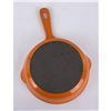 Image 6 : Vintage Le Creuset Orange Frying Pan 16