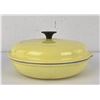 Image 2 : Vintage Le Creuset Yellow Frying Pan 23