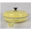 Image 4 : Vintage Le Creuset Yellow Frying Pan 23