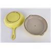 Image 6 : Vintage Le Creuset Yellow Frying Pan 23