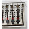 Image 8 : Navajo Indian 6 Figure Yei Dancer Rug