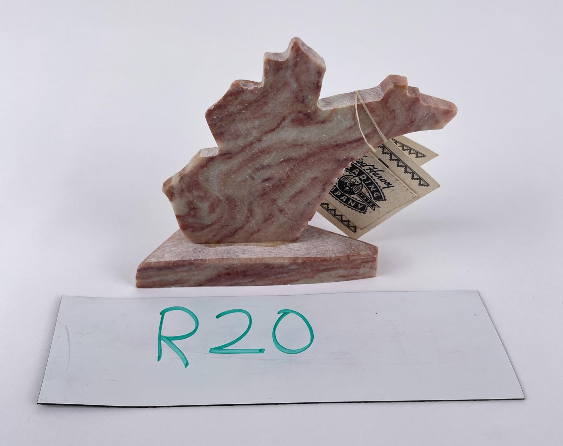 Native American Indian Soapstone Bear Carving