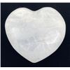 Light Blue Calcite Carved Heart