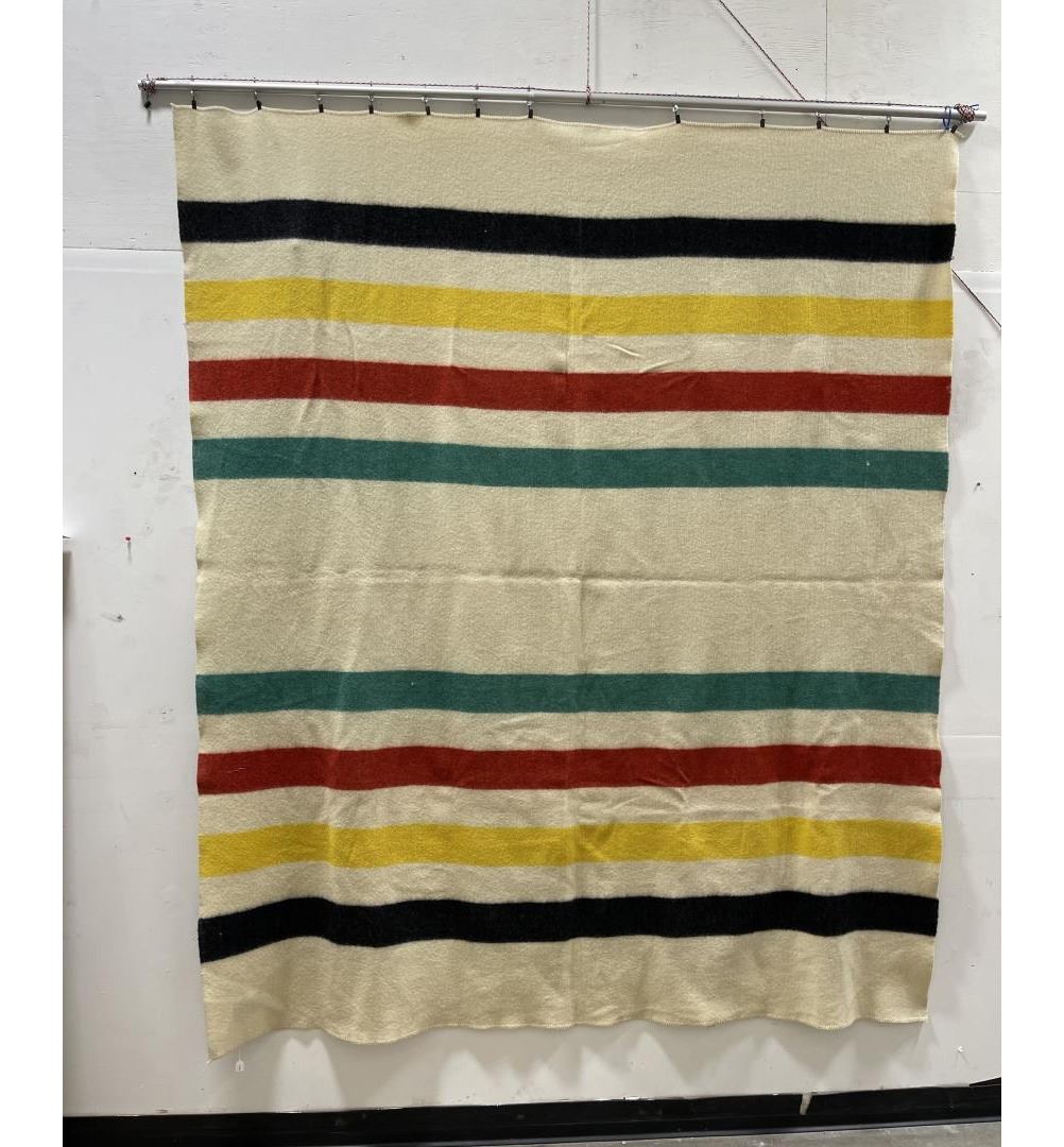 Vintage Polar Nite Golden Dawn Wool Blanket