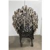 Image 9 : Michael Miller Barbed Wire and Antler Chair