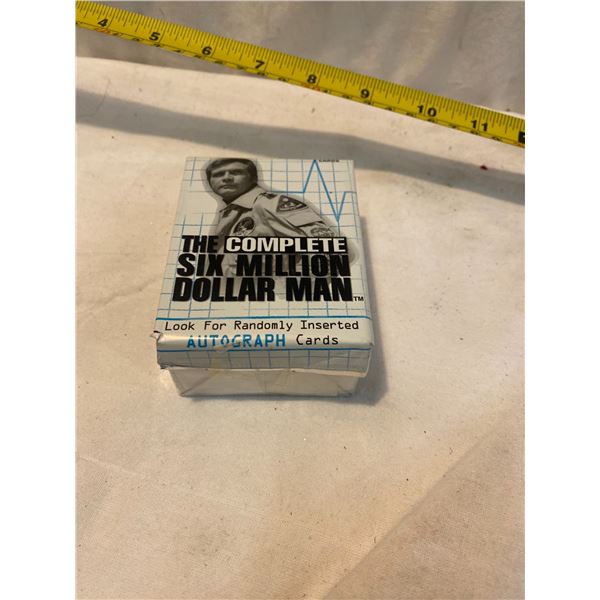 The complete six million dollar man trading cards