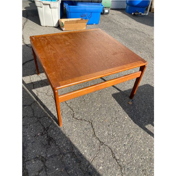 Teak table made in Denmark
