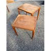 Image 1 : Teak side tables