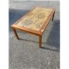 Image 1 : Teak and tile table