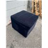 Image 1 : Black hassock with storage