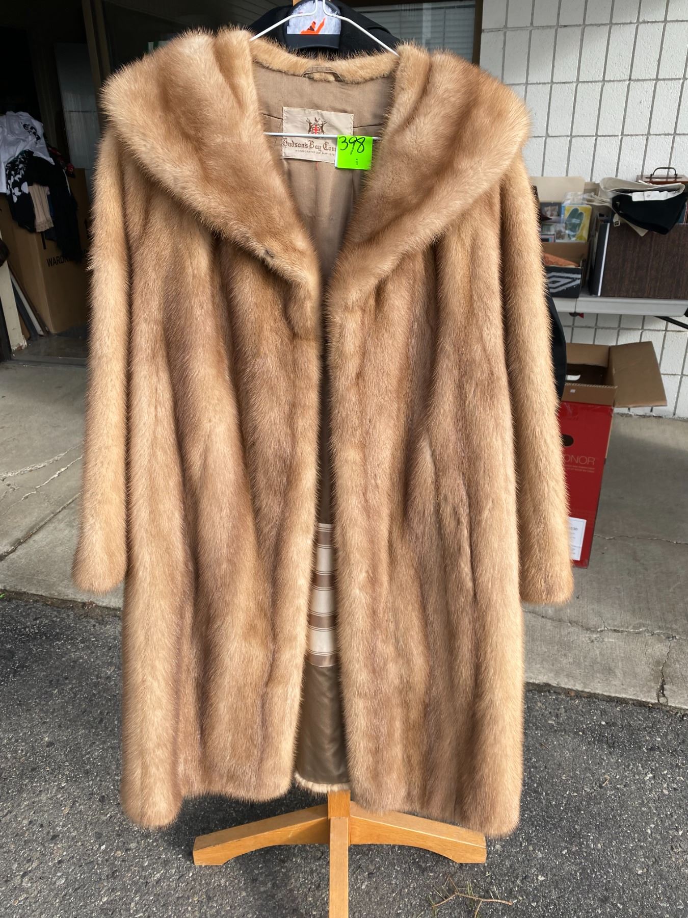 Hudson's Bay Fur coat
