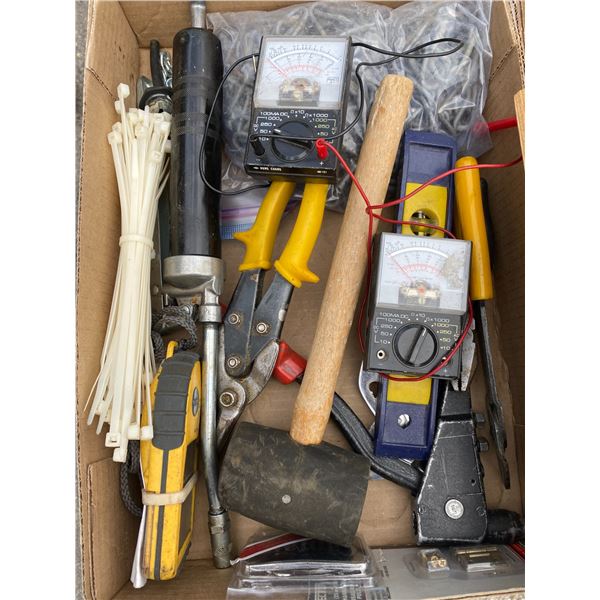 Assorted tools etc