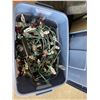 Image 1 : Christmas lights  with bin and lid