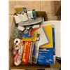 Image 1 : 3 hole punch, sheet protectors, business card sheets ect