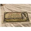 Image 1 : 1954 Canadian $20 bill