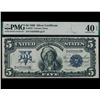 Image 1 : 1899 $5 Chief Silver Certificate PMG 40EPQ