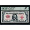 Image 1 : 1923 $1 Legal Tender Note PMG 35