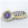 Image 5 : Rolex Ladies 2 Tone Blue Vignette VS Diamond Datejust Wristwatch